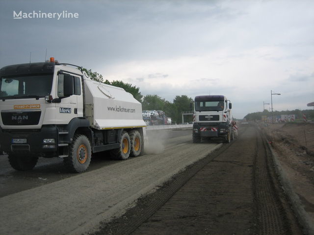 回收车 MAN amag cement spreader MAN TGS 33.440 - 6x6