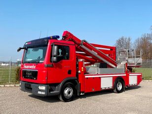 铲斗车 MAN TGM 12.250 Emelőkosaras 27m
