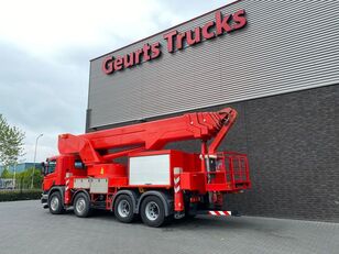 铲斗车 SCANIA P420 8X4 + BISON PALFINGER TKA 57 KS HOOGWERKER/HUBARBEITSBÜHNE