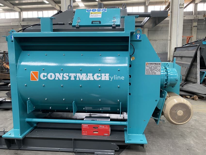 新混凝土搅拌机 Constmach 2 M3 Twin Shaft Concrete Mixer