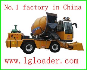 新混凝土搅拌车 LUZUN self loading concrete mixer1