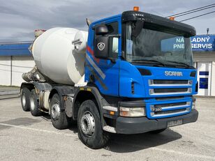 混凝土搅拌车 位于底盘 SCANIA P380 的 Liebherr
