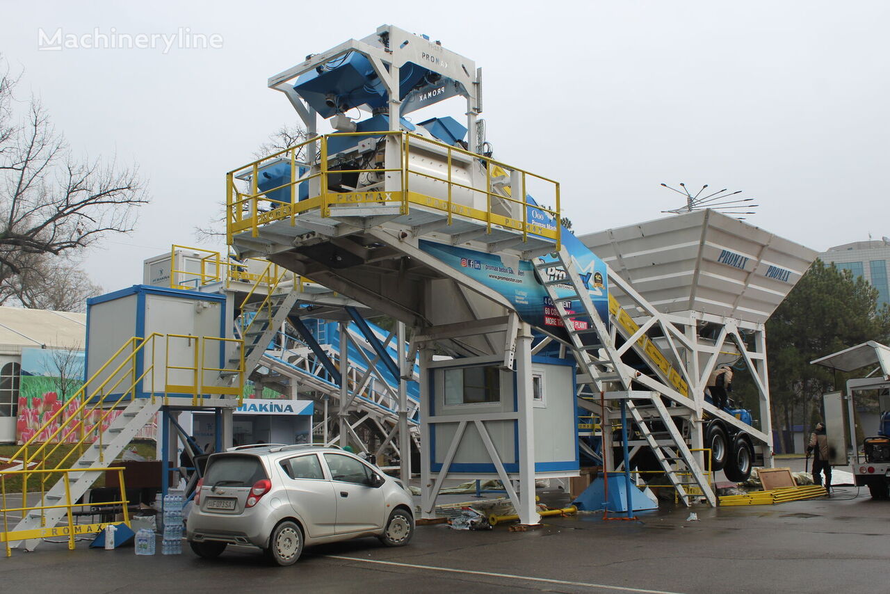 新混凝土厂 Promax Mobile Concrete Batching Plant M100-TWN (100m3/h)