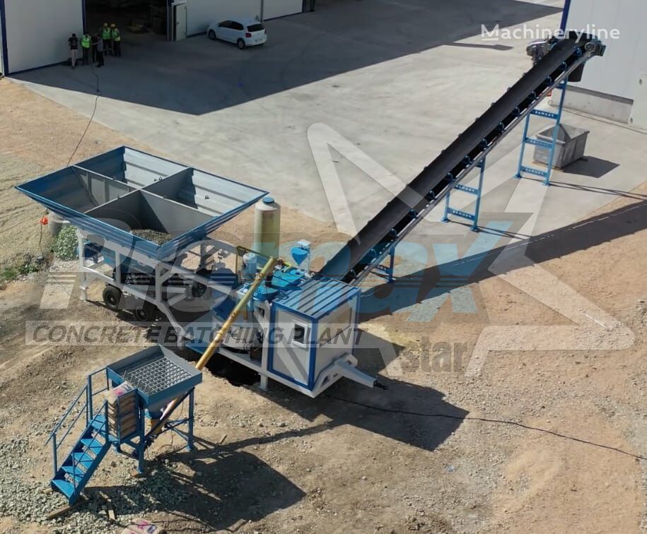 新混凝土厂 Promax Mobile Concrete Batching Plant M35-PLNT (35m3/h)