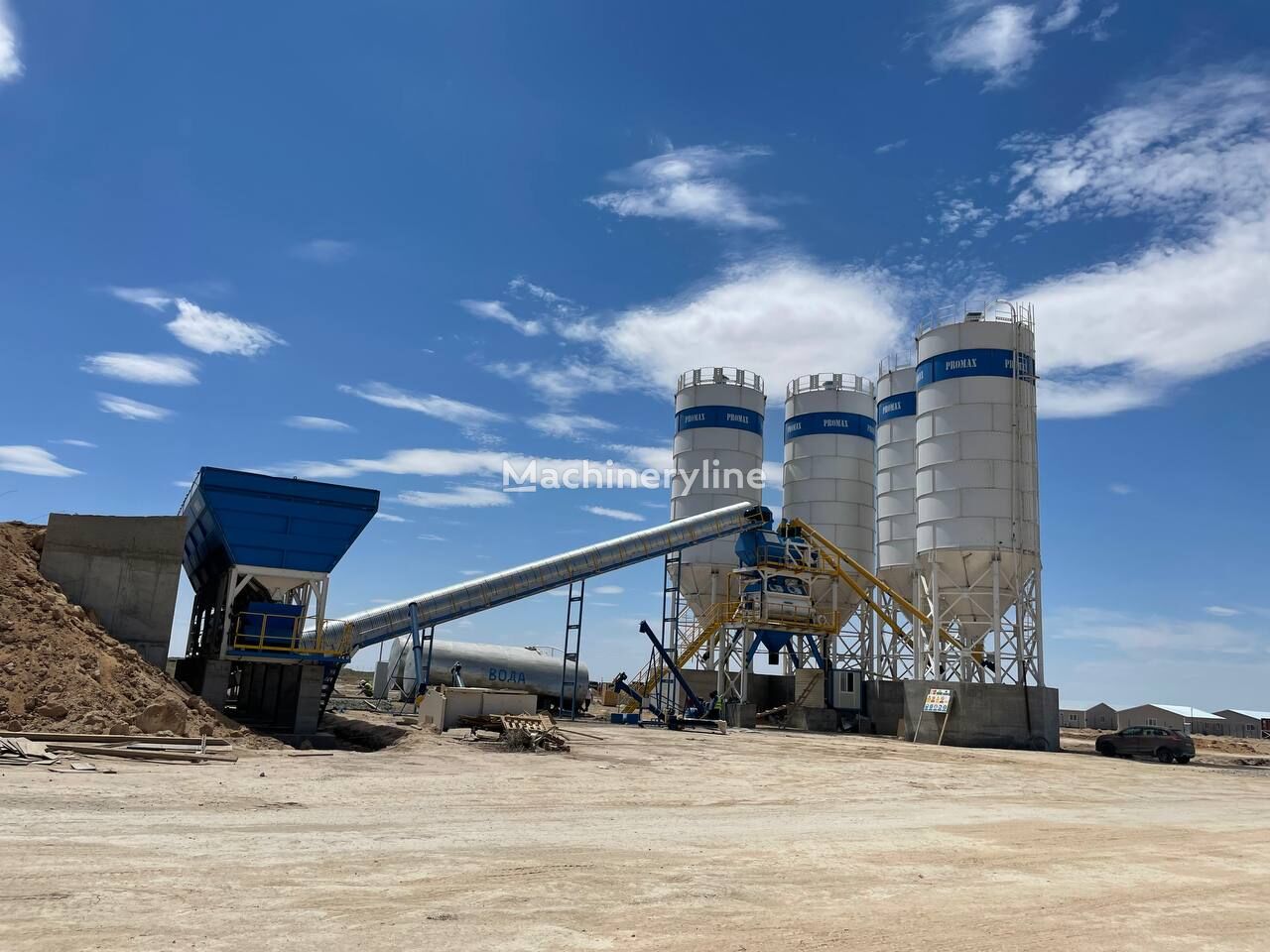 新混凝土厂 Promax STATIONARY Concrete Batching Plant PROMAX S160-TWN / S200-TWN