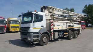 混凝土泵 位于底盘 MERCEDES-BENZ Axor 3340 Euro 5, CIFA K38L concrete pump, 11/2015 的 Cifa K38L