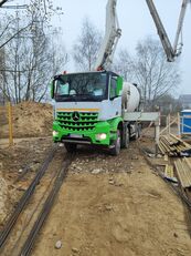 混凝土泵 位于底盘 Mercedes-Benz Arocs 4140 Cifa 32m+9m3, 2017year, euro 6, like new 的 Cifa 32m+9m3