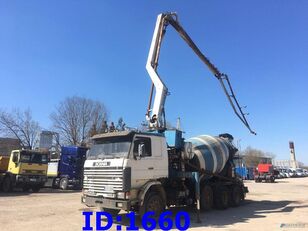 混凝土泵 SCANIA 143 8x4 FULL STEEL