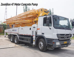 混凝土泵 Zoomlion 47 Meter Concrete Pump for Sale in Libya