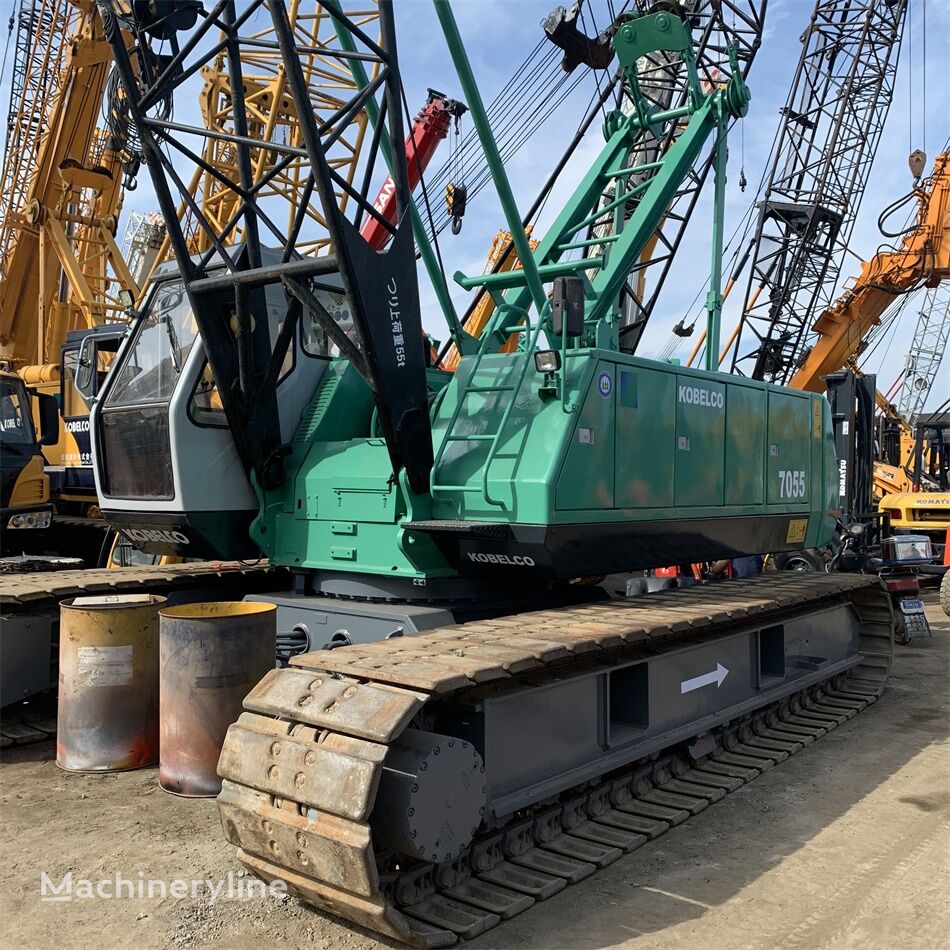 履带起重机 Kobelco P&H 7055 55 ton used crawler crane on sale