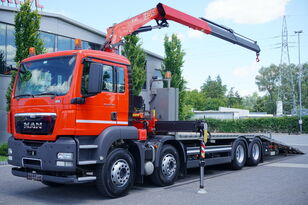 移动式起重机 MAN TGS 35.360 8x2 tow truck / FASSI F165A.2.22 / remote