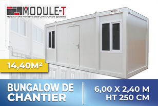 新办公室集装箱 Module-T BUNGALOW DE CHANTIER | CONTENEUR BUREAU-BASE VIE-WC DOUCHE