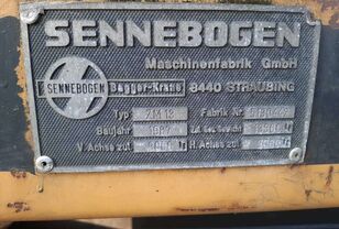 用于获取部件的轮式挖掘机 Zeppelin Kita Sennebogen Zeppelin ZM-13