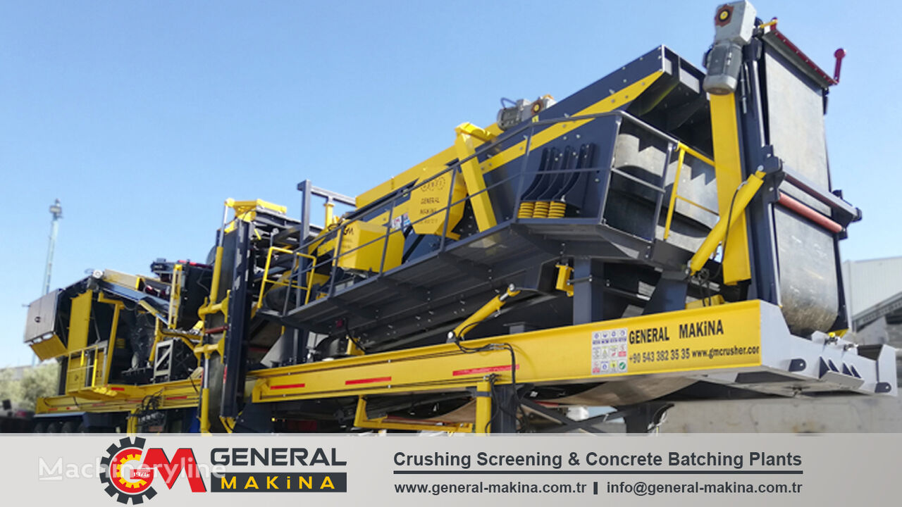 新移动式破碎装置 General Makina GNR02 Mobile Stone Crushing