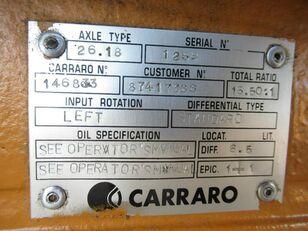 挖掘机 Case 580 Backhoe Loader 的 车桥 Carraro 26.18 87417386